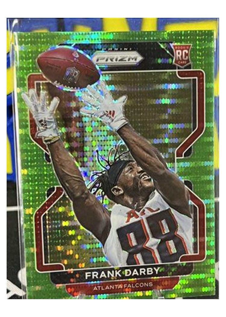 2021 Panini Prizm Base Set Frank Darby #406 card