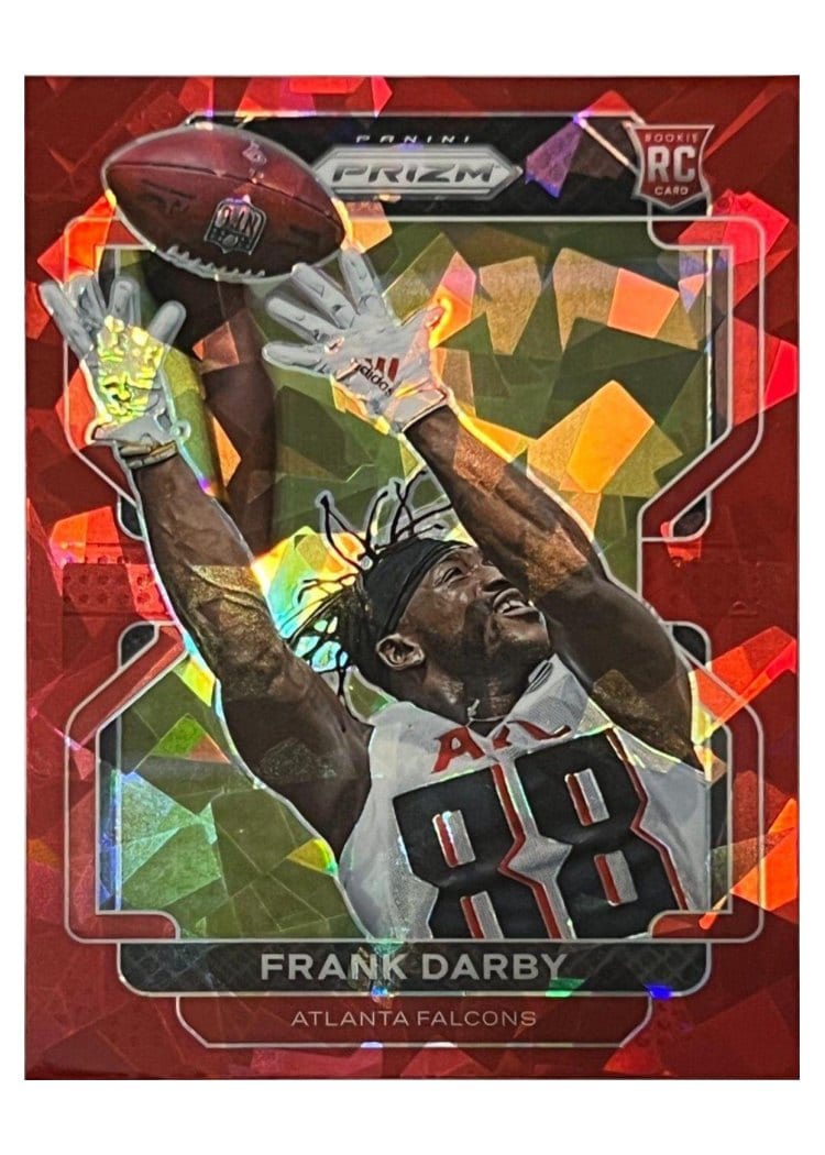 2021 Panini Prizm Base Set Frank Darby #406 card