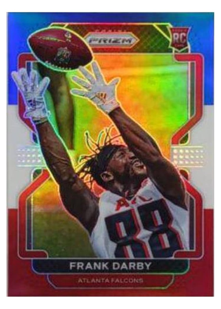 2021 Panini Prizm Base Set Frank Darby #406 card