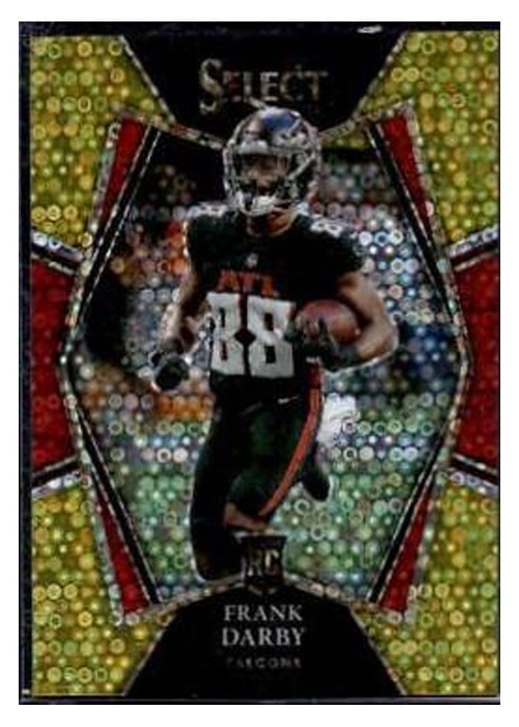 2021 Panini Select Base Set Frank Darby #195 card