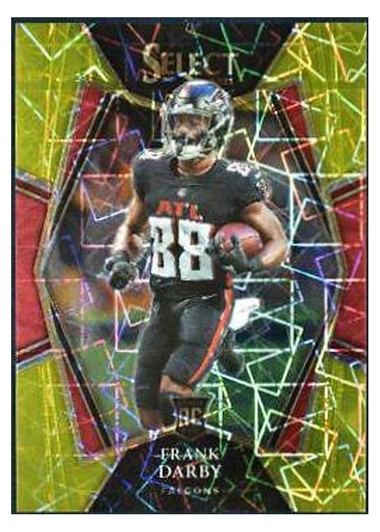 2021 Panini Select Base Set Frank Darby #195 card