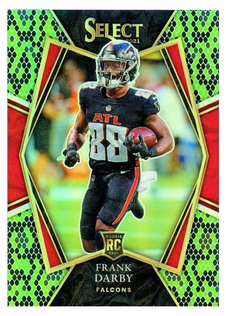 2021 Panini Select Base Set Frank Darby #195 card