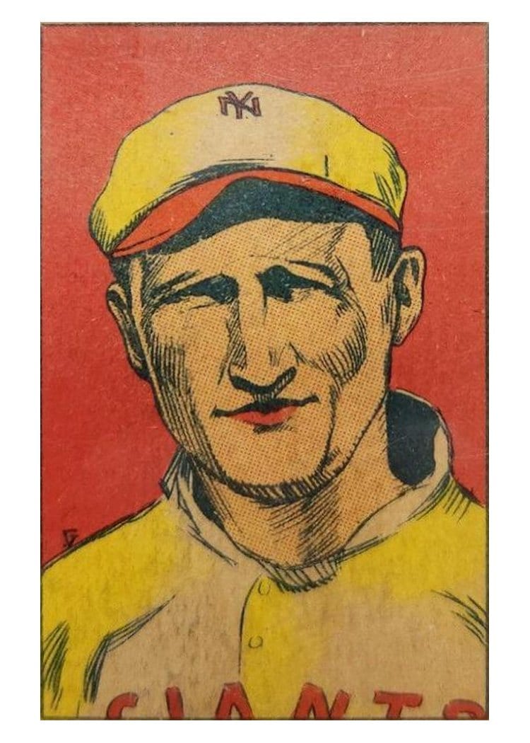 1923 W515 1 Frank Frisch Hand Cut #14 card