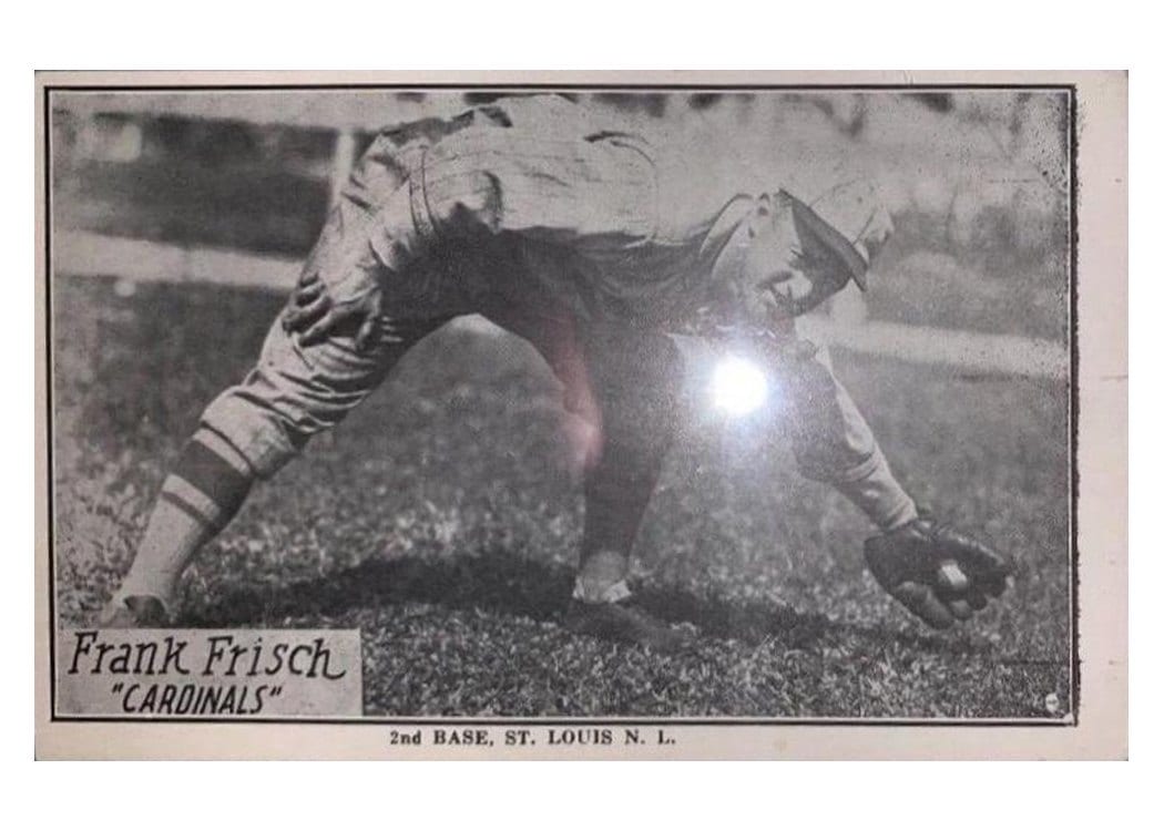 1929 R315 Frank Frisch card