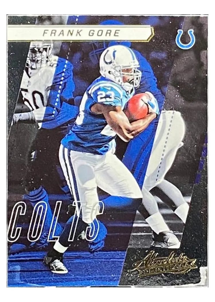 2017 Panini Absolute Frank Gore #100 card