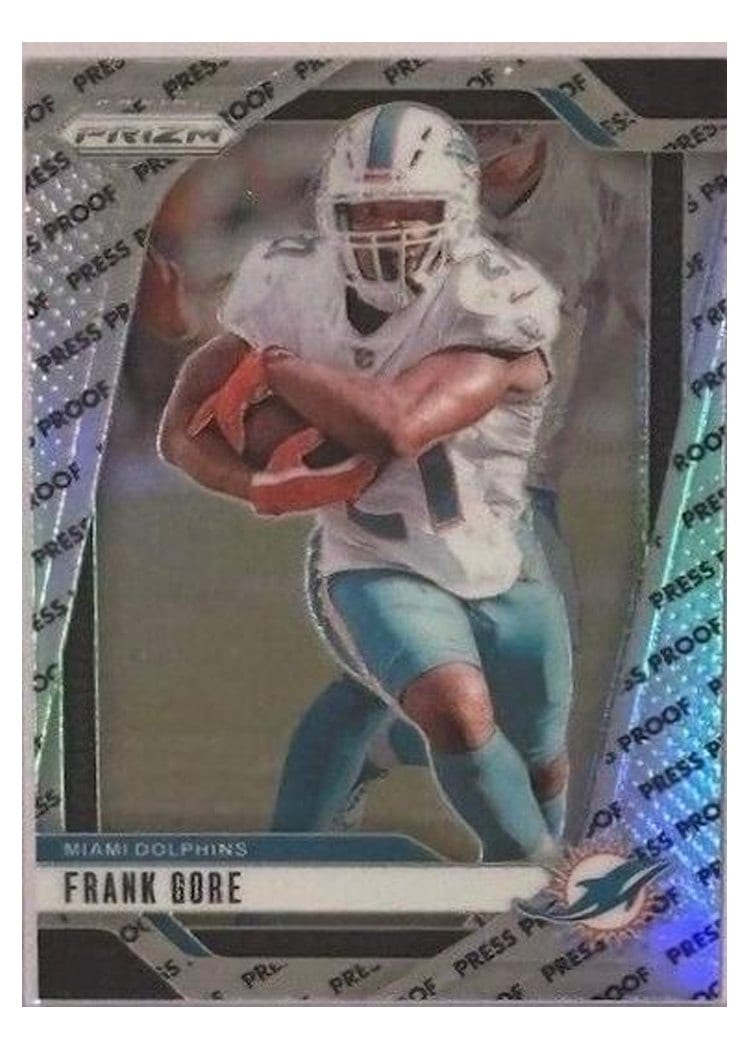 2024 Panini Prizm Base Set Frank Gore #184 card