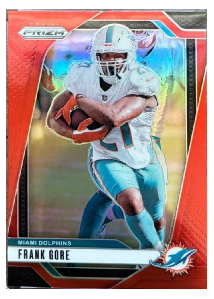 2024 Panini Prizm Base Set Frank Gore #184 card
