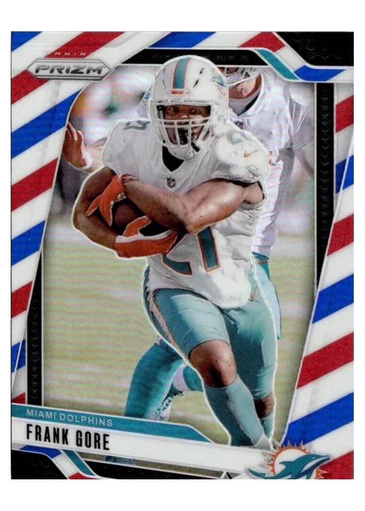 2024 Panini Prizm Base Set Frank Gore #184 card