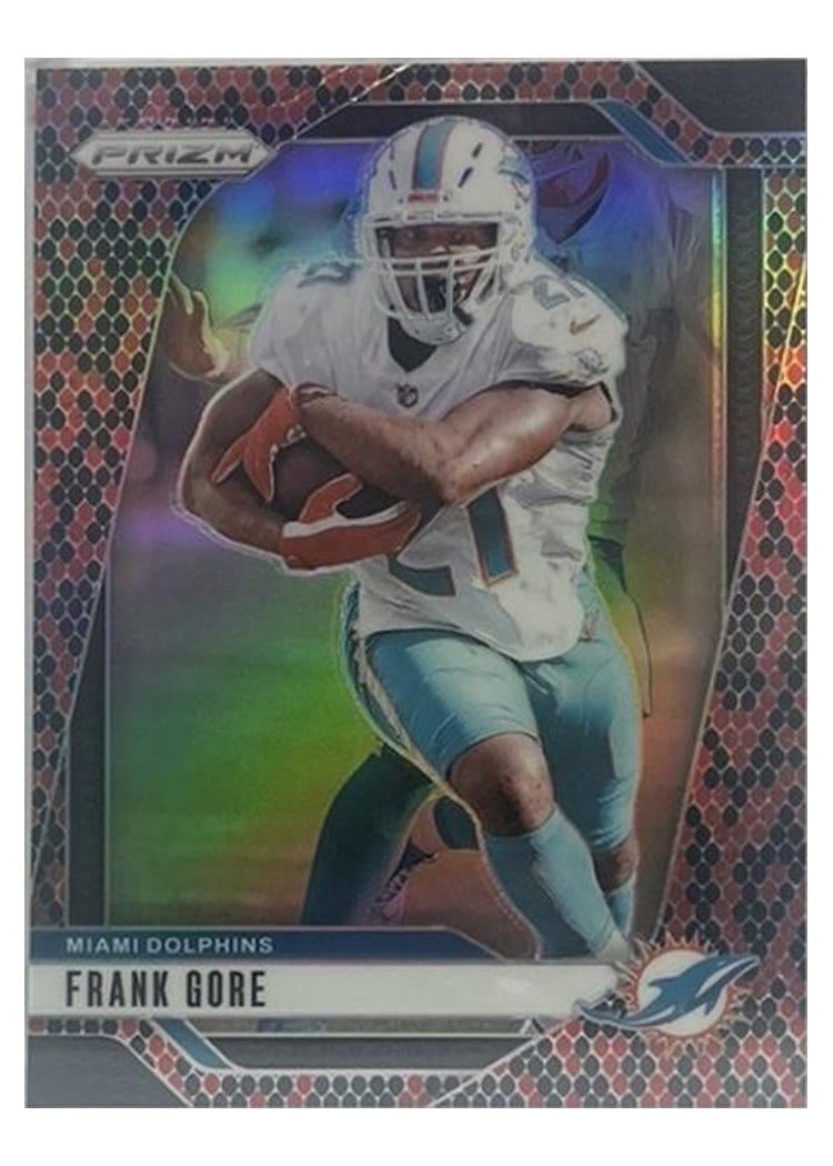 2024 Panini Prizm Base Set Frank Gore #184 card