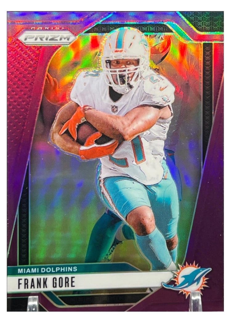 2024 Panini Prizm Base Set Frank Gore #184 card