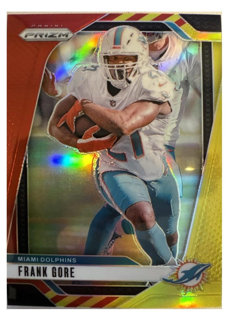 2024 Panini Prizm Base Set Frank Gore #184 card