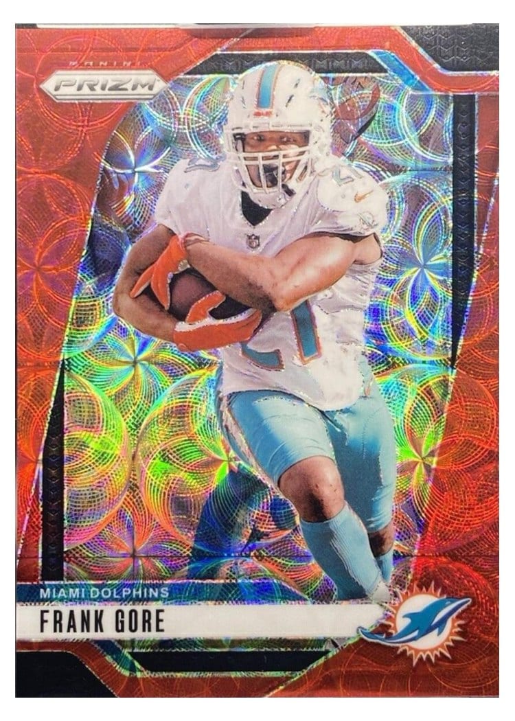 2024 Panini Prizm Base Set Frank Gore #184 card