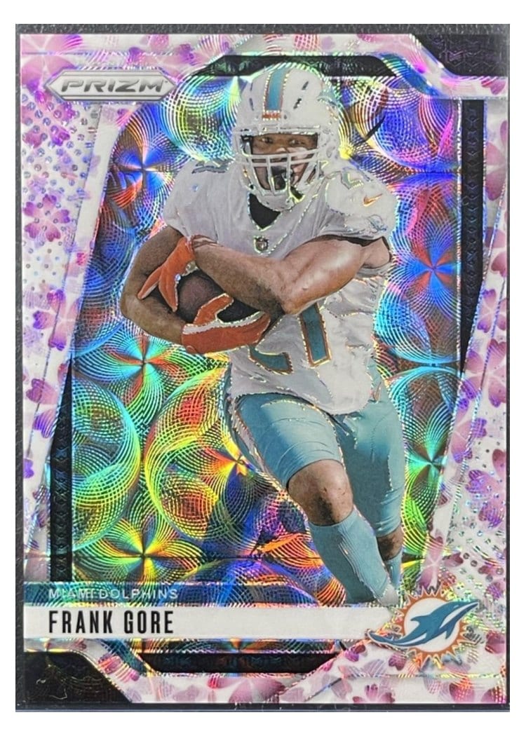 2024 Panini Prizm Base Set Frank Gore #184 card