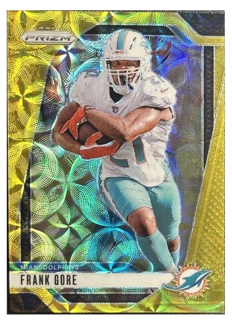 2024 Panini Prizm Base Set Frank Gore #184 card