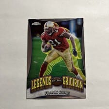 2024 Topps Chrome Legends of the Gridiron Frank Gore #LOG-23 card