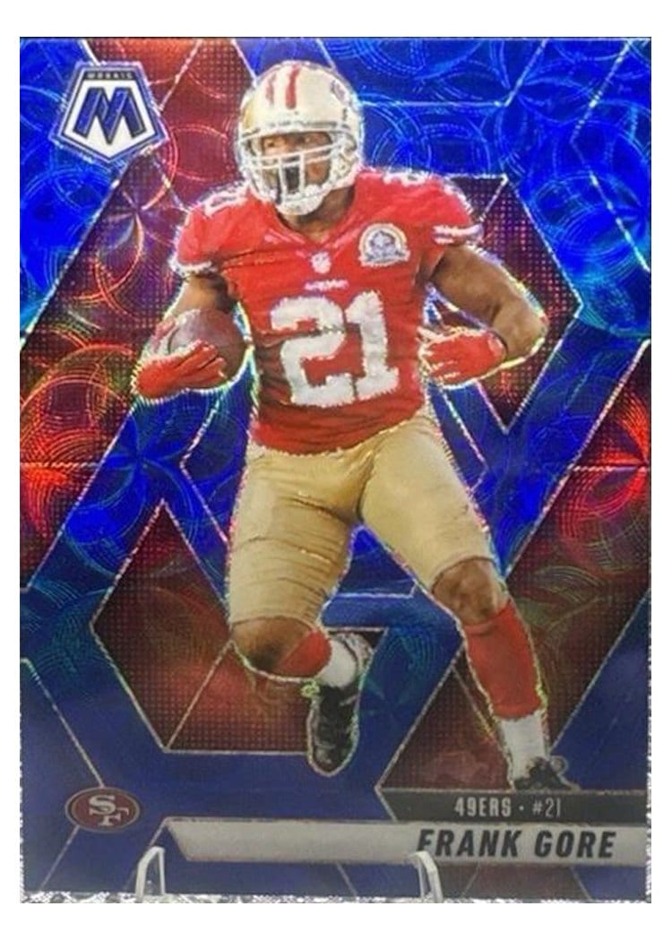 2025 Panini Mosaic Base Set Frank Gore #137 card