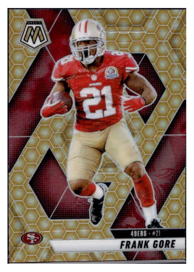 2025 Panini Mosaic Base Set Frank Gore #137 card