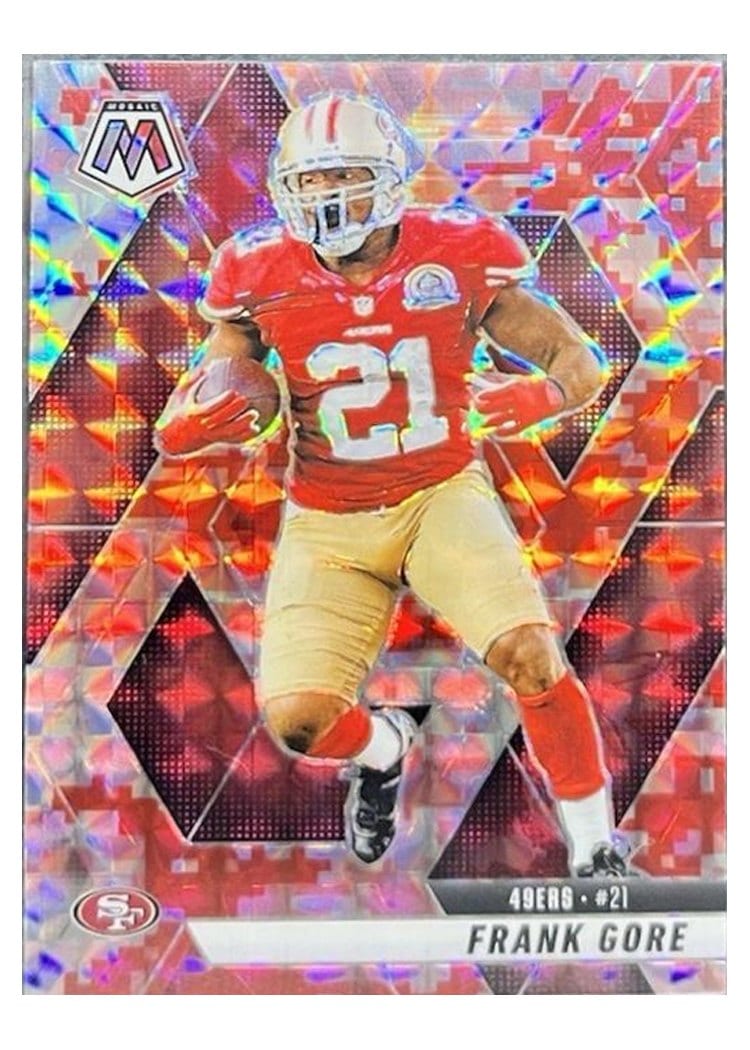 2025 Panini Mosaic Base Set Frank Gore #137 card
