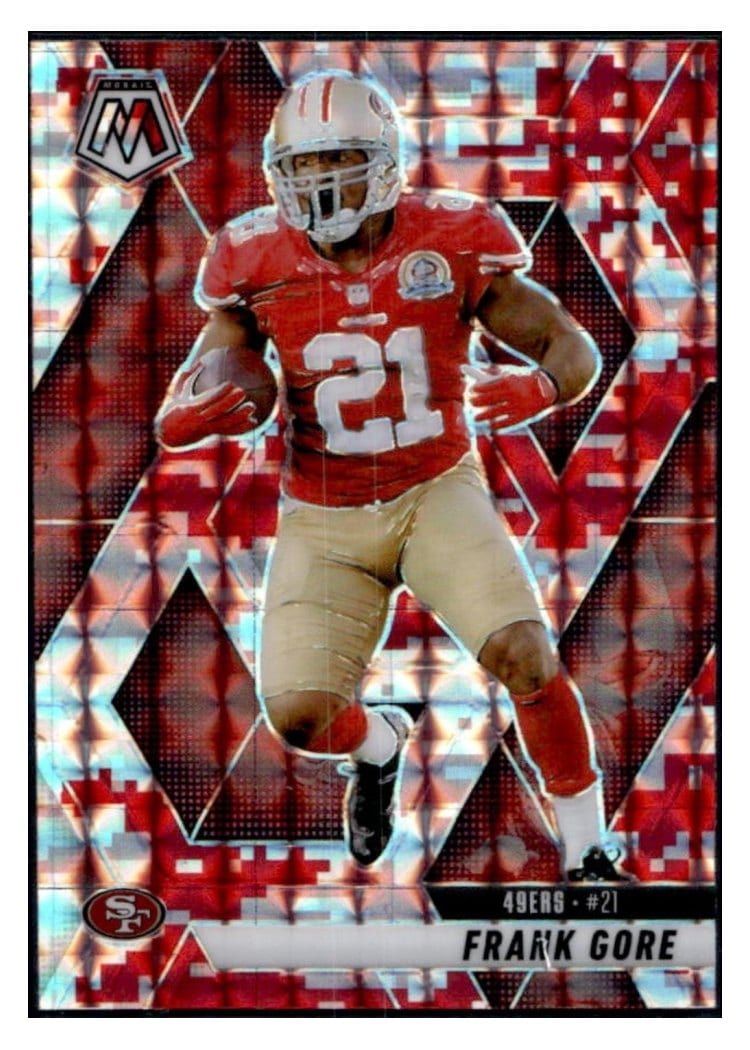 2025 Panini Mosaic Base Set Frank Gore #137 card