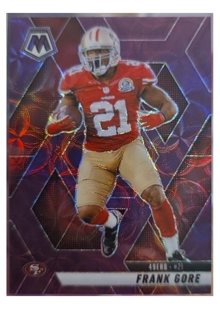 2025 Panini Mosaic Base Set Frank Gore #137 card