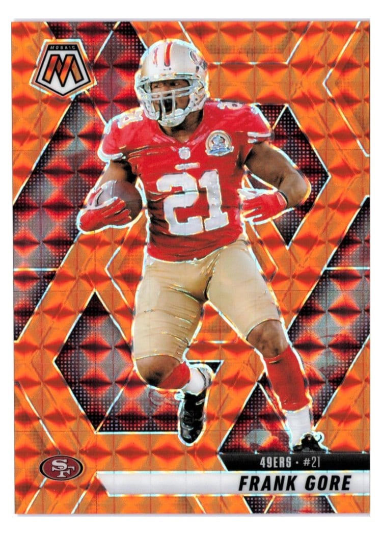 2025 Panini Mosaic Base Set Frank Gore #137 card