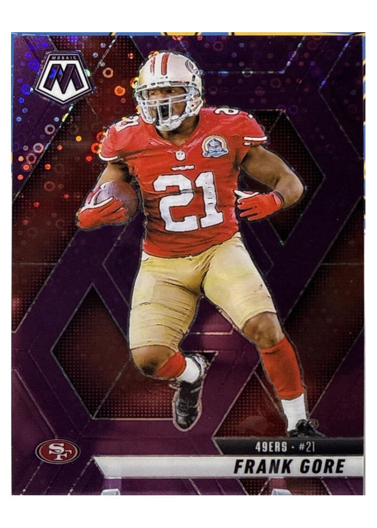 2025 Panini Mosaic Base Set Frank Gore #137 card