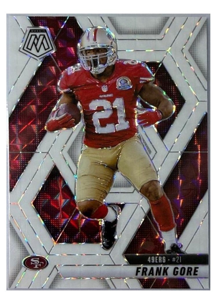 2025 Panini Mosaic Base Set Frank Gore #137 card
