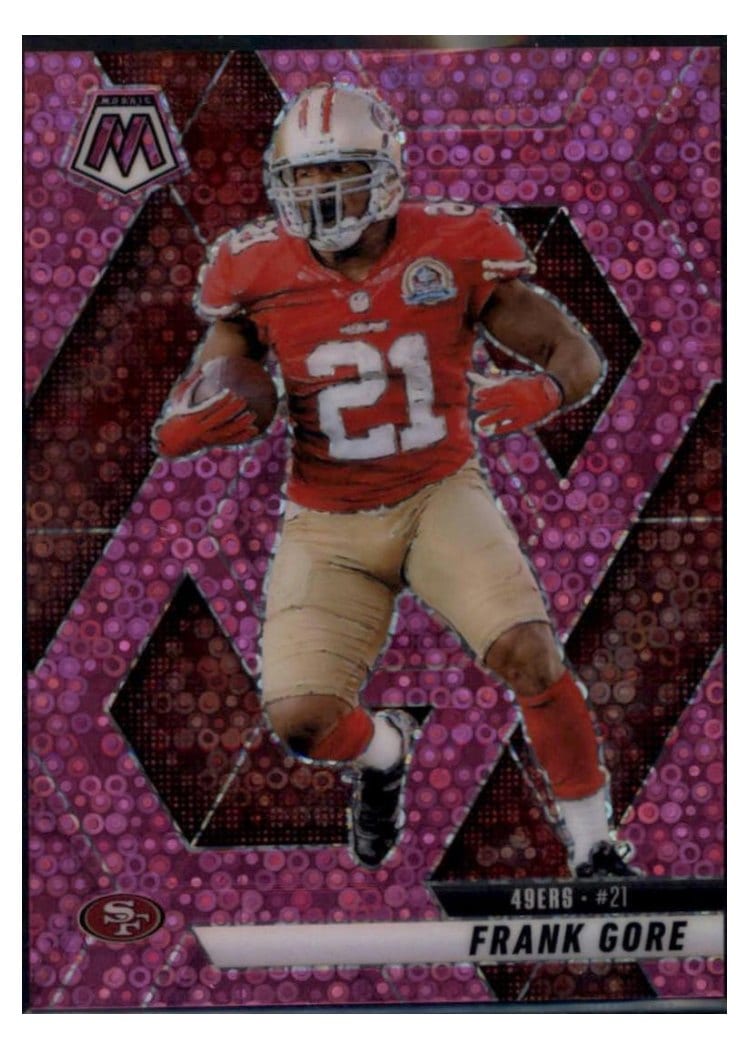 2025 Panini Mosaic Base Set Frank Gore #137 card