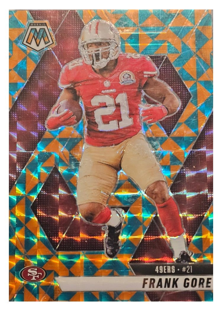 2025 Panini Mosaic Base Set Frank Gore #137 card