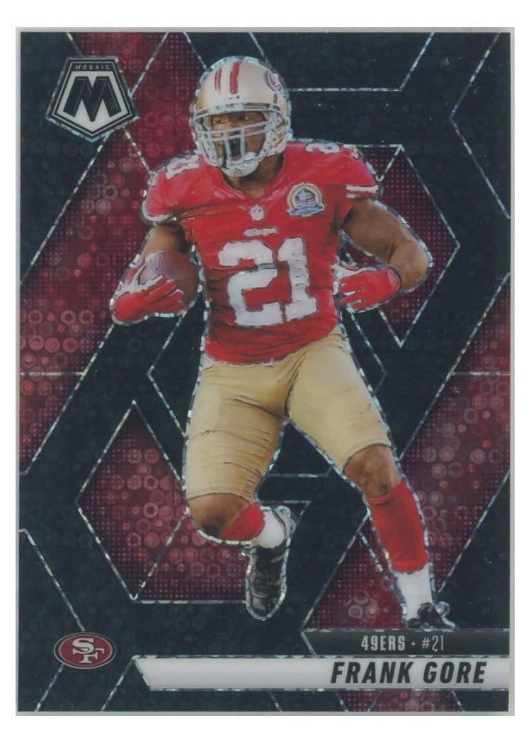 2025 Panini Mosaic Base Set Frank Gore #137 card
