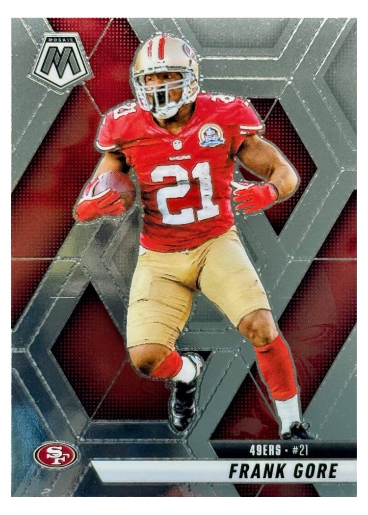 2025 Panini Mosaic Base Set Frank Gore #137 card