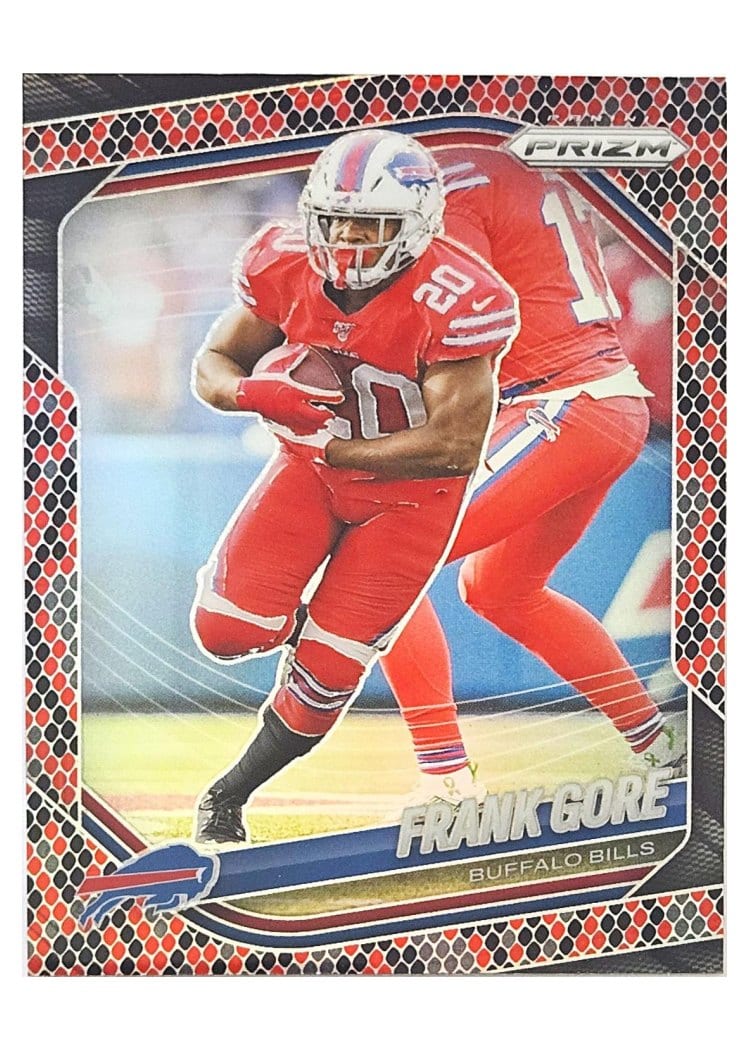2025 Panini Prizm Base Set Frank Gore #140 card