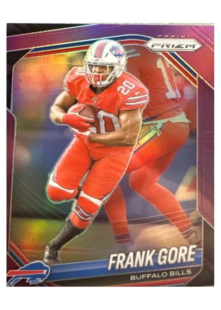2025 Panini Prizm Base Set Frank Gore #140 card