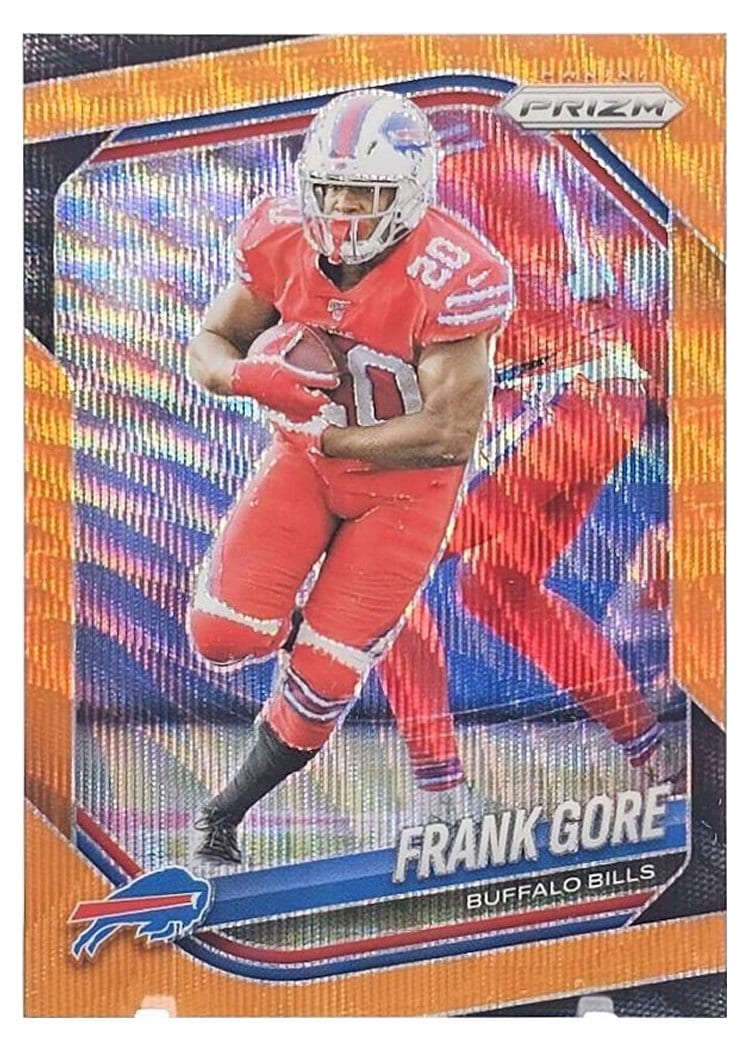 2025 Panini Prizm Base Set Frank Gore #140 card