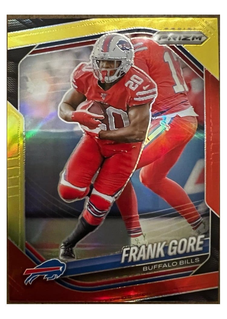 2025 Panini Prizm Base Set Frank Gore #140 card