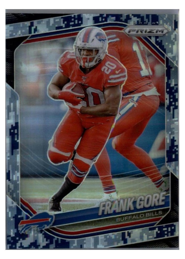 2025 Panini Prizm Base Set Frank Gore #140 card