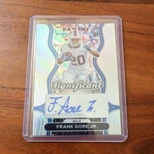 2024 Panini Prizm Significant Signatures Frank Gore Jr. #SS-FGJ card