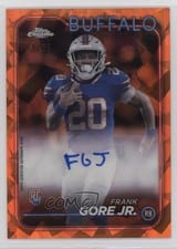 2024 Topps Chrome Sapphire Edition Rookies Autographs Sapphire Frank Gore Jr. #RA-FGO card