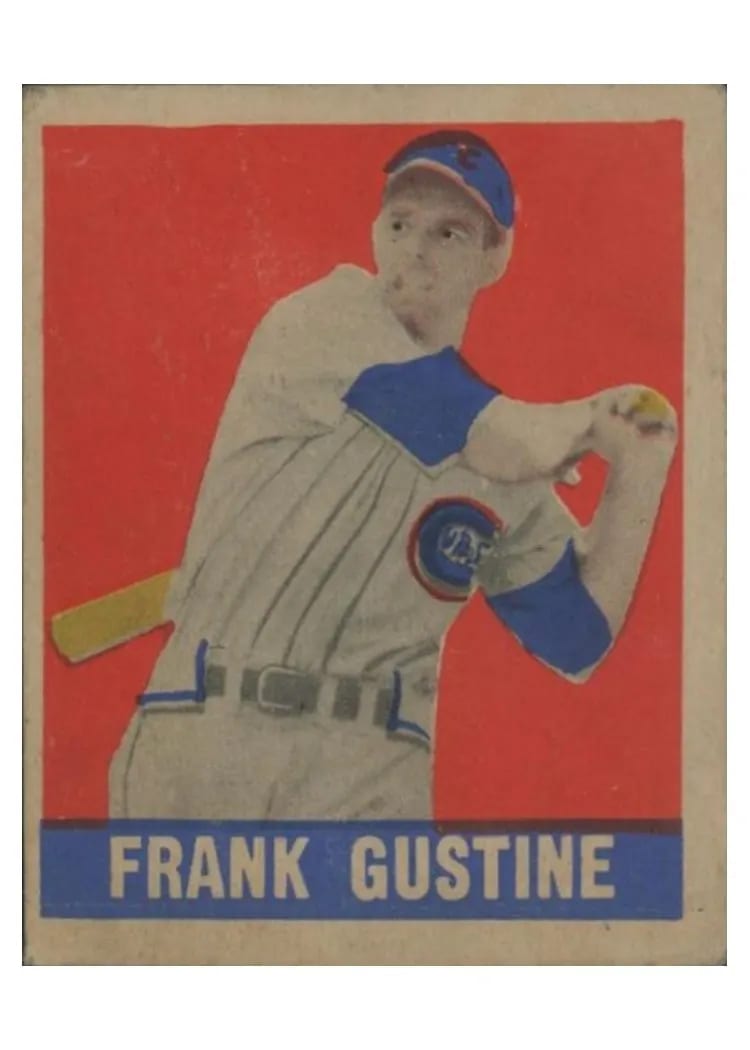 1948 Leaf Frank Gustine #88 card