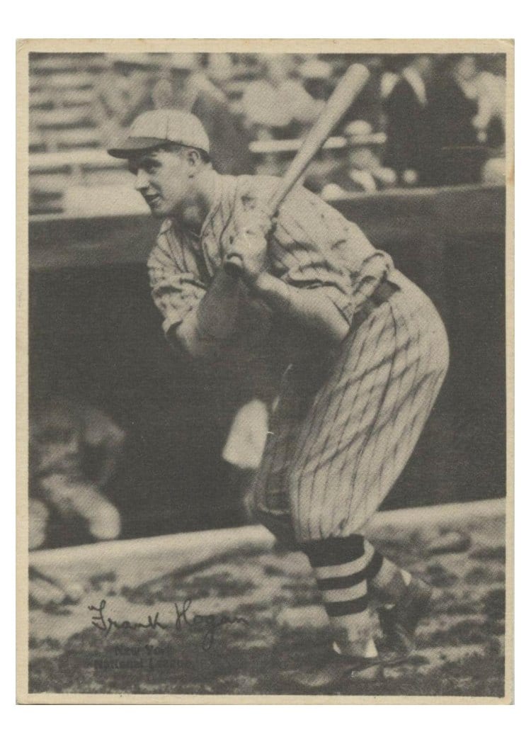 1929 R316 Kashin Publications Frank Hogan card