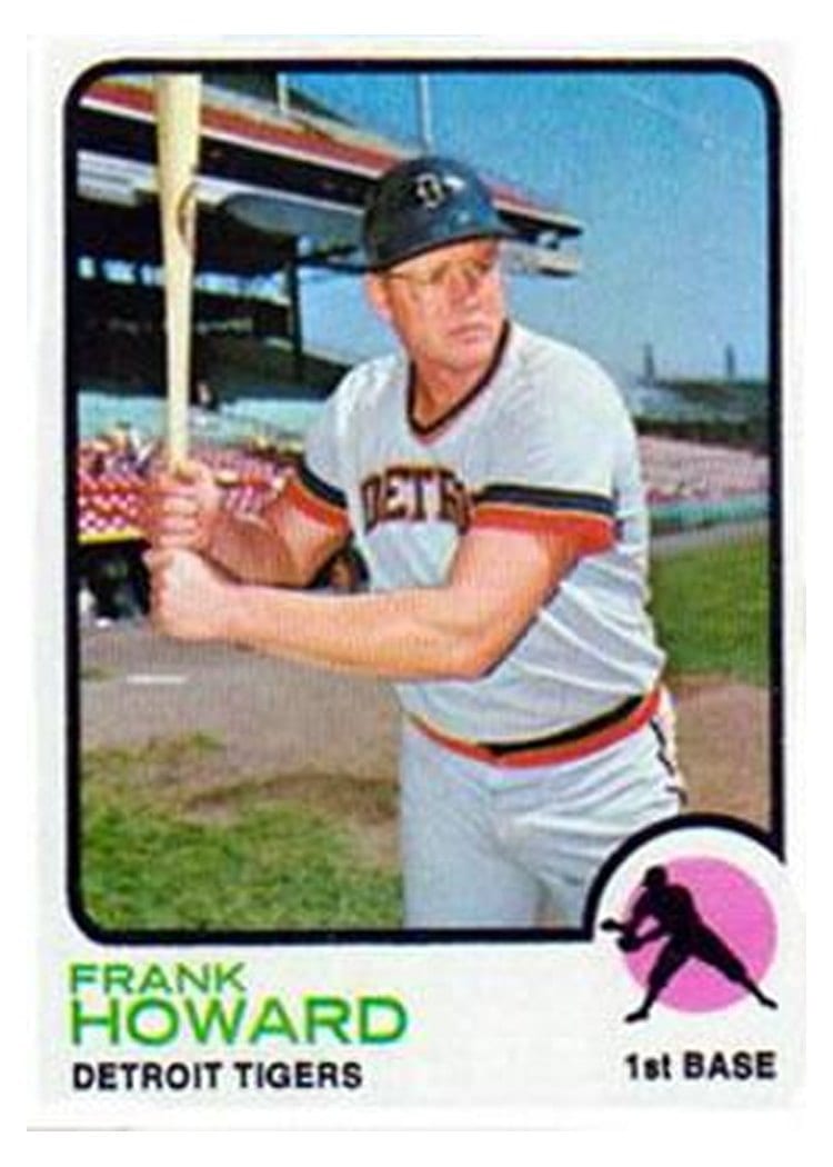 1973 Topps Frank Howard #560 card