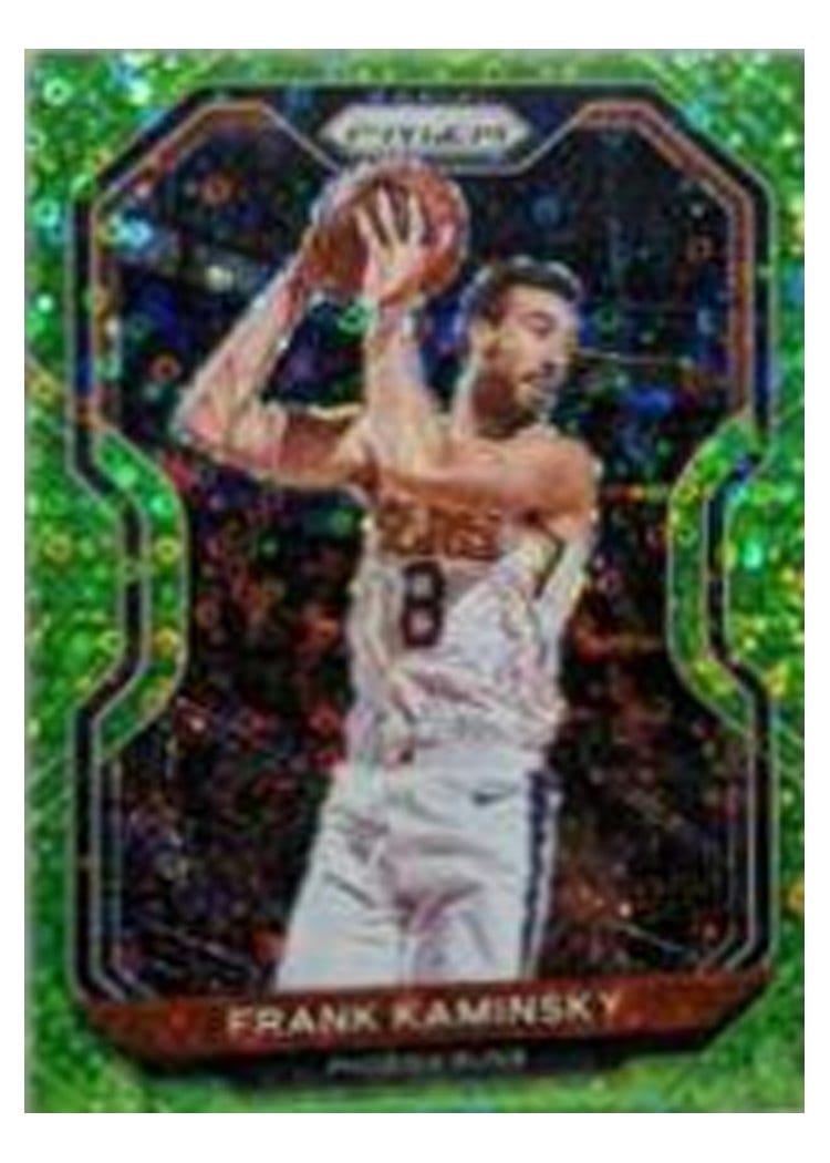 2020-21 Panini Prizm Base Set Frank Kaminsky Fast Break Neon Green Prizm #59