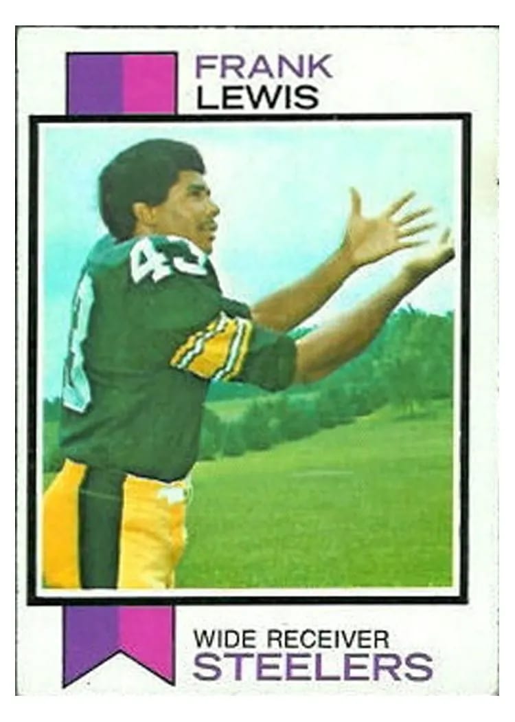 1973 Topps Frank Lewis #456 card