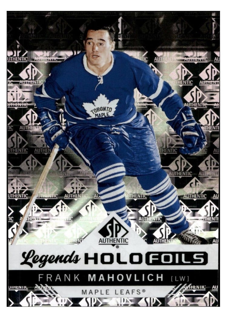 2024-25 SP Authentic Holofoil Legends Frank Mahovlich #HFL-9 card