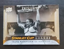 2025-26 Upper Deck Black Diamond Exquisite Stanley Cup Heroes Frank Mahovlich #ESC-FM