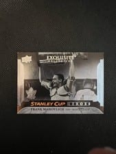 2025 Upper Deck Black Diamond Exquisite Collection Stanley Cup Heroes Frank Mahovlich #ESC-FM