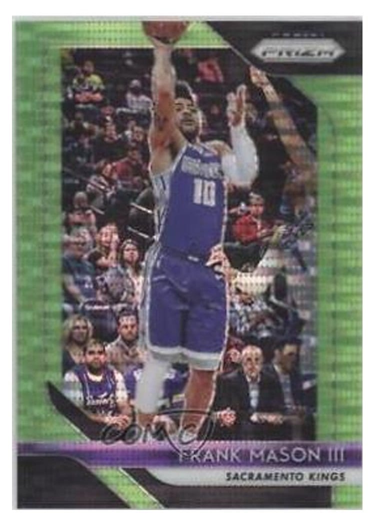 2018-19 Panini Prizm Base Set Frank Mason III Green Pulsar Prizm #231