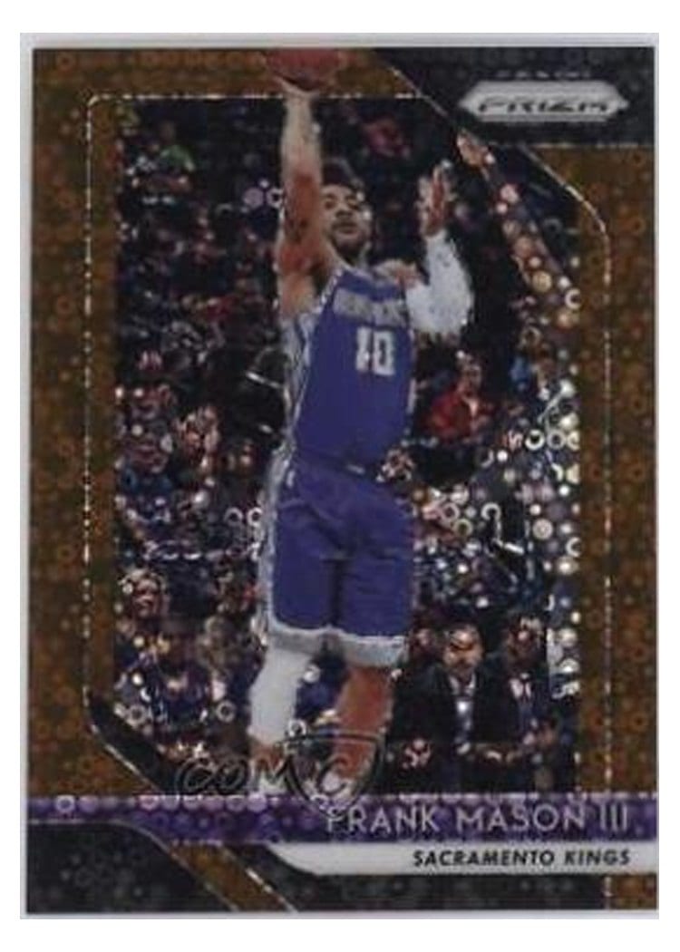 2018-19 Panini Prizm Base Set Frank Mason III Fast Break Prizm Bronze #231 card