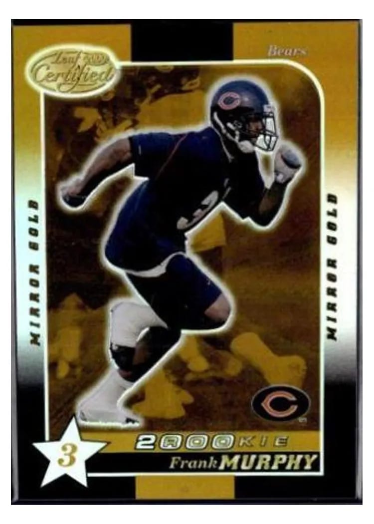 2000 Leaf Certified Frank Murphy #158 card