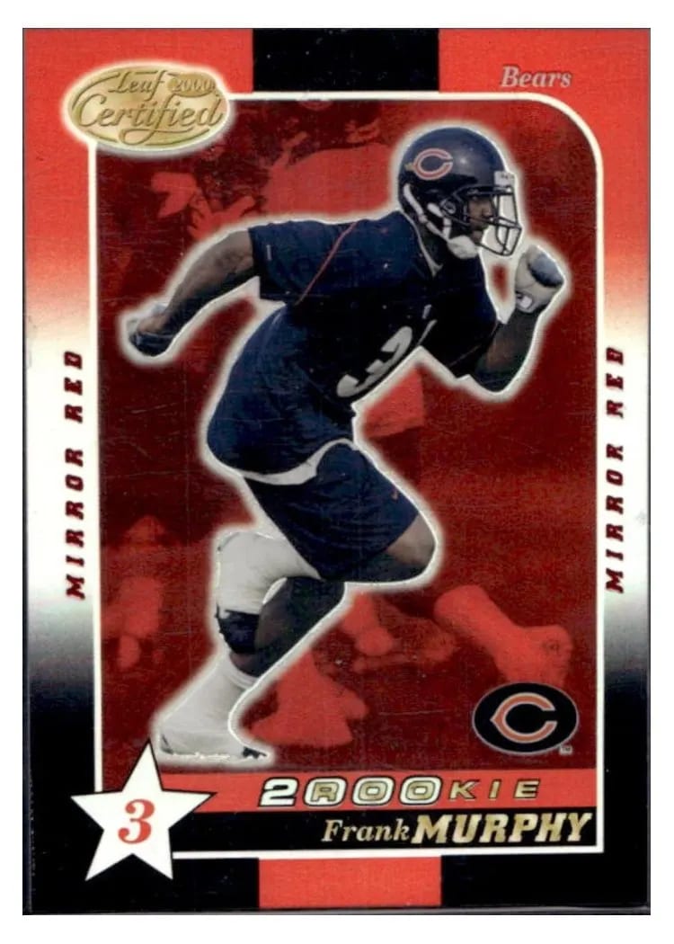2000 Leaf Certified Frank Murphy #158 card